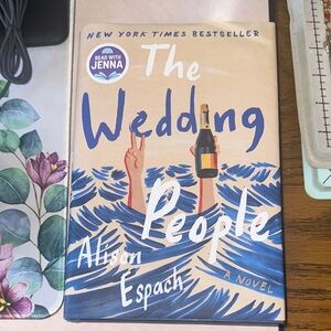 The Wedding People Novel by Alison Espach - Blue Cover